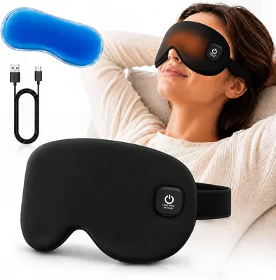 Kyayili Heated Eye Mask - Warm & Cold Therapy