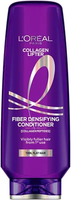 L'Oréal Paris कॉलेजन लिफ्टर डेंसिफाइंग कंडीशनर, 175एमएल | कॉलेजन पेप्टाइड्स कॉम्प्लेक्स | 72घंटे वॉल्यूम, दृश्यमान रूप से भरपूर बाल