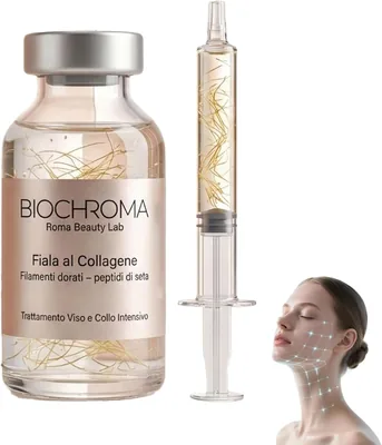 Biochroma Korean Lifting Serum - Siero Antietà con Peptidi di Seta e Collagene, Riduce le Rughe - 70% Di Sconto