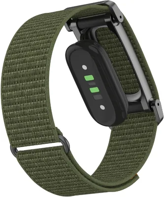 GIOPUEY Strap Compatible Fitbit Air, Nylon Braided Replacement DarkGreen - Best Deal