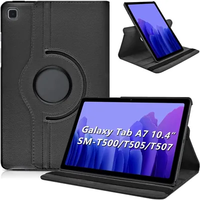 360 Degree Rotating Tablet Case with Auto Sleep (Leather Wish, Back and Safety Strap) (Compatible wi