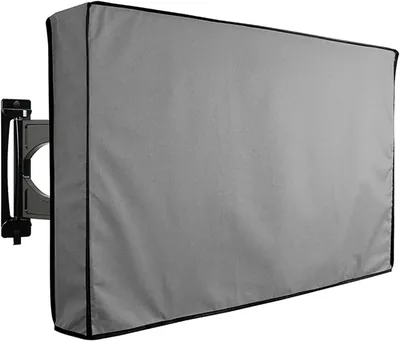 Outdoor Garden Patio TV Cover (32-75inch) - Black Grey Best Deal