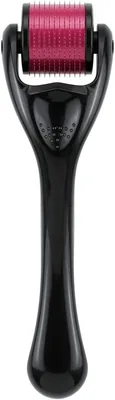 Derma Roller Rolo Massageador Facial de Titânio com 540 Pontas - Skincare e Estética