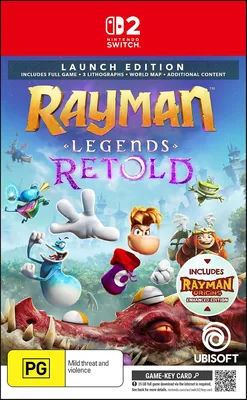 Rayman Legends Retold Launch Edition - Nintendo Switch Best Deal