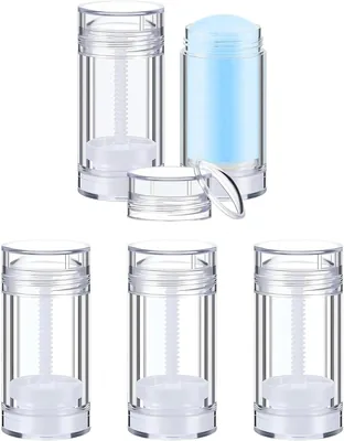 Empty Deodorant Containers - Refillable Twist-Up Tubes
