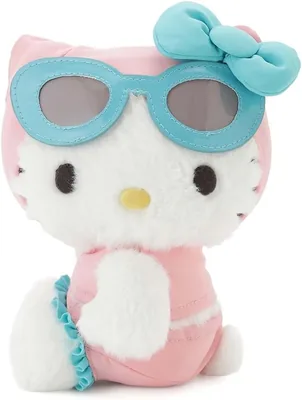 Sanrio House Summer Beach Club 75WGG261004 Women's Hello Kitty F Plush Toy Best Deal