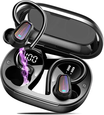 Audífonos Inalámbricos Deportivos 50H Bluetooth 5.4 con ENC Mic y HiFi Estéreo