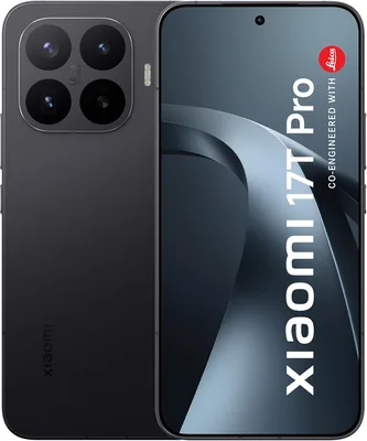 Xiaomi 17T Pro Smartphone 12+512GB, Negro | Pantalla de 6.83" 144Hz de Cuidado Visual, Batería de Silicio-Carbono de 7000 mAh, Teleobjetivo Leica 5X