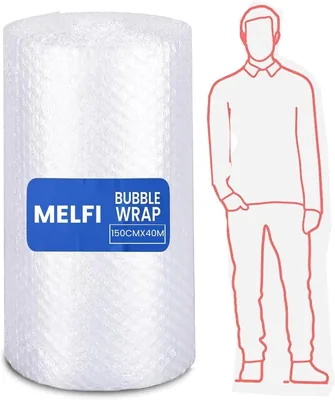 Melfi™ Bubble Wrap Roll: 150cm x 40m & 70cm x 10m Packing Material, Best Deal