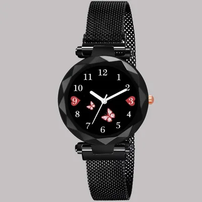 Women's Premium Quartz Watch with Decorative Artistic Dial Best Deal
