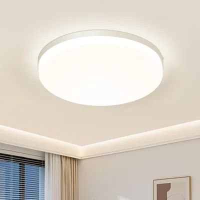Luci a Soffitto EASY EAGLE LED 48W, 4000K 4800LM Chandelier Rotonda Impermeabile