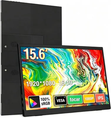Monitor Portátil 15,6 polegadas - Full HD 1080p, USB-C e HDMI - Best Deal
