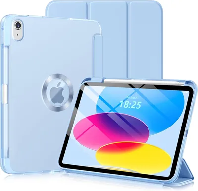 Wenlaty iPad Case Sky Blue A16 11/10.9 Inch