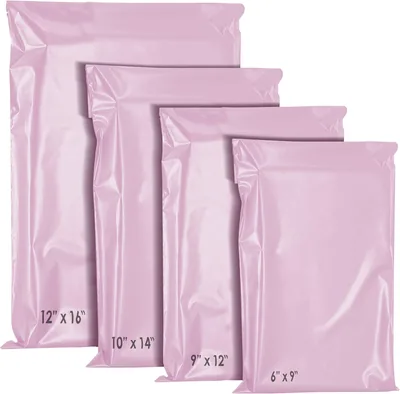 60 Mixed Mailing Plastic Bags - Best Deal
