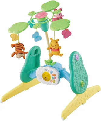 プーさん 6WAY回転ジム メリー プラス 2025年モデル 赤ちゃん用 [並行輸入品]、ベストプライス