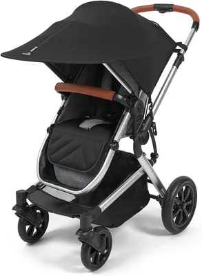 Babylo UPF 50+ Extended Stroller Sunshade, Black Best Deal