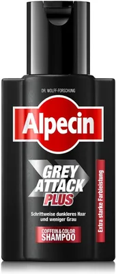 Alpecin Grey Attack Plus Caffeine Colour Shampoo 200ml