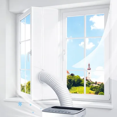 Kit de joints d'air conditionné Coicok 400 cm, kit de joints pour climatiseur mobile