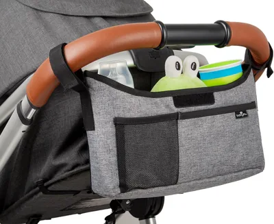 Babylo Universal Stroller Organiser - Grey