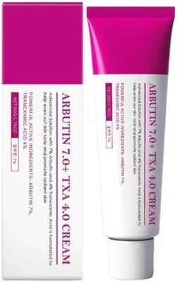 Arbutin 7.0+ TXA 4.0 Cream, Dark Spot Remover, 7% Arbutin + 4% Tranexamic Acid, Niacinamide, Glutathione, 50ml