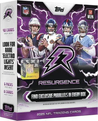 2025 Topps Resurgence Football Mega Box 11% Off