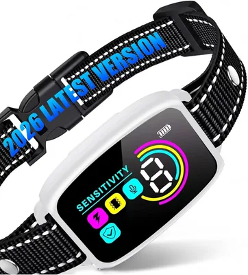 Dog Bark Collar AI Smart Anti Bark Device