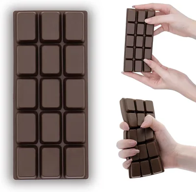 Chocolate Butter Squishy Toy - Stress Relief Fidget, Soft Sensory for Kids & Adults