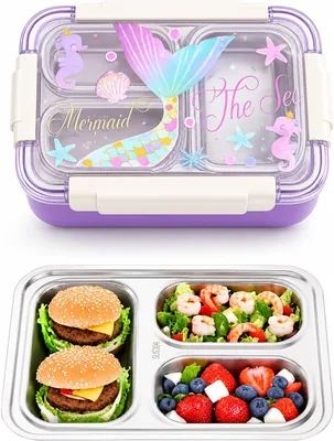 OYDAS Bento Lunch Box for Kids School, 800ml Leak-Proof Containers
