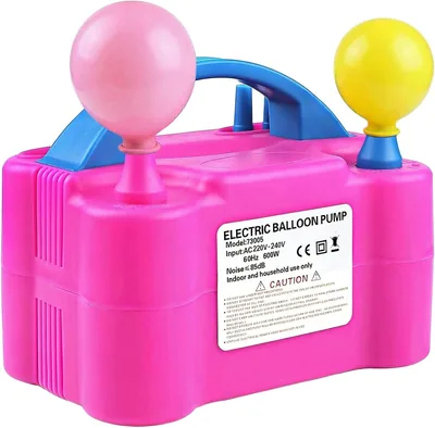 Inflador de Balões Elétrico 600W - Bomba Portátil para Encher Balões e Bexigas