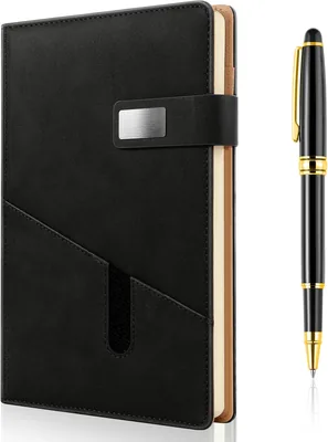 A5 Blank Journal Notebook with Pen