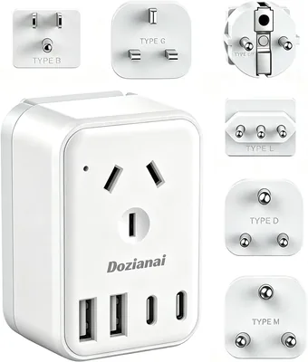 Worldwide Travel Adapter Set - 35% Off