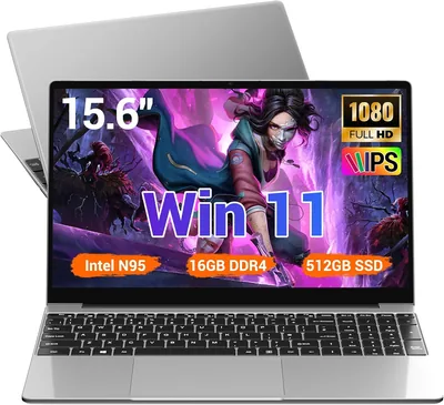 15.6 Inch Laptop 17% Off - Win 11, 16GB DDR4, SSD