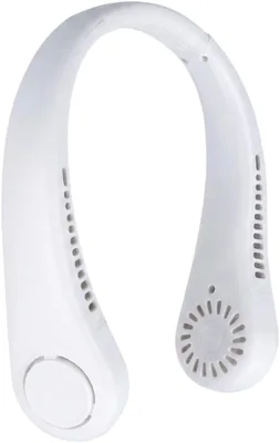 LA CASA DE LAS CARCASAS Tragbarer USB-C-Ventilator mit Freisprecheinrichtung, 5 Farben (Weiß) - Best Deal