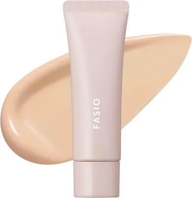 FASIO モイスチャライジングクリームベース（しっかりカバー）02 カバーベージュ 1.1oz (30g) SPF40 PA++++
