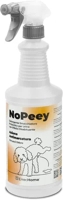 ErrecHome NoPeey Detergente de Orina para Gatos y Perros, 1 L | Fórmula Probiótica Contra Olores y Manchas de Orina