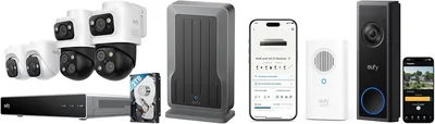 eufy Security S4 NVR Kit - 2 Cameras & Wi-Fi Module