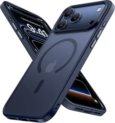 Étui Miracase pour iPhone 17 Pro Max avec MagSafe Top Militaire, Bleu | Protection Militaire Supérieure & Magnétique