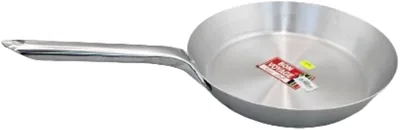 Bon Voyage Aluminium Frying Pan - Even Heat Distribution, Durable Metal | Best Deal