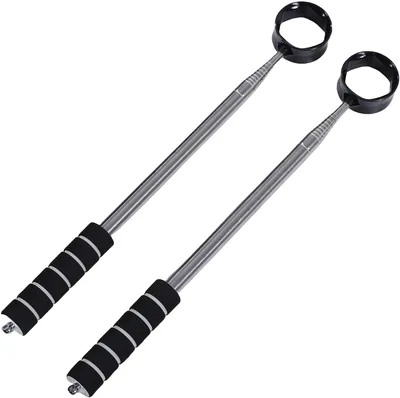 Huairdum 2.6m Long 2pcs Stainless Steel Telescopic Club Ball Retrievers Best Deal