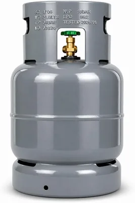 9KG LPG Gas Cylinder with Valve - Refillable Propane Gas Bottle