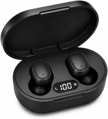 Fone de Ouvido Bluetooth 5.1 TWS com Estojo de Carregamento LED