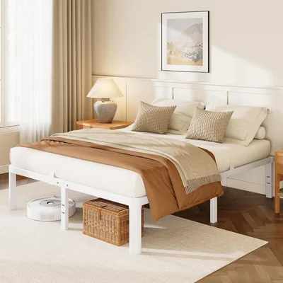 14 Inch Metal Bed Frame Storage - 10% Off
