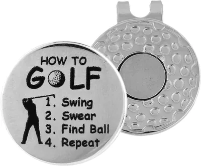 Funny Magnetic Golf Ball Marker with Hat Clip Best Deal