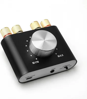 100W Mini Amplifikator Bluetooth, Digitala maktverkmänniska hifisystemet