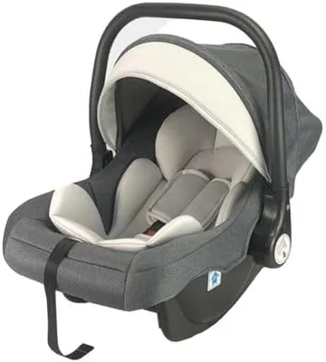 Baby Car Seat with Canopy & Breathable Cushion Grey | Best Deal