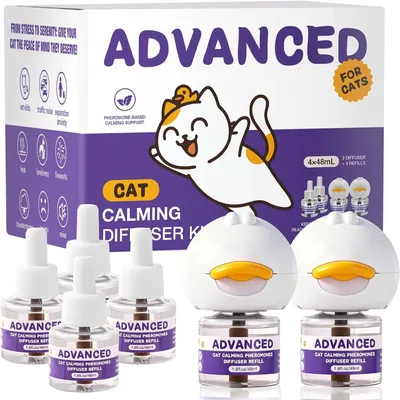 Cat Calming Diffuser Kit - 2 Diffusers & 4 Refills Best Deal
