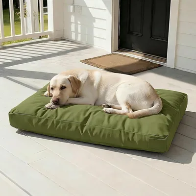 107cm Waterproof Dog Bed - Green