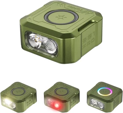 Sofirn SE1 PRO Mini Taschenlampe Schlüsselanhänger, 300 Lumen EDC-Lampe mit CRI 90+ Weißlicht und RGB-Farbenlicht