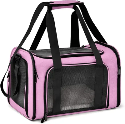 Soft Pet Carrier - Cat & Dog Collapsible 7kg | TSA Approved