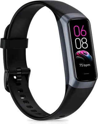 Fitness-Smartwatch mit Aktivitätstracker - 24/7 Herzfrequenz, Schlaf- und Blutdrucküberwachung für Männer und Frauen